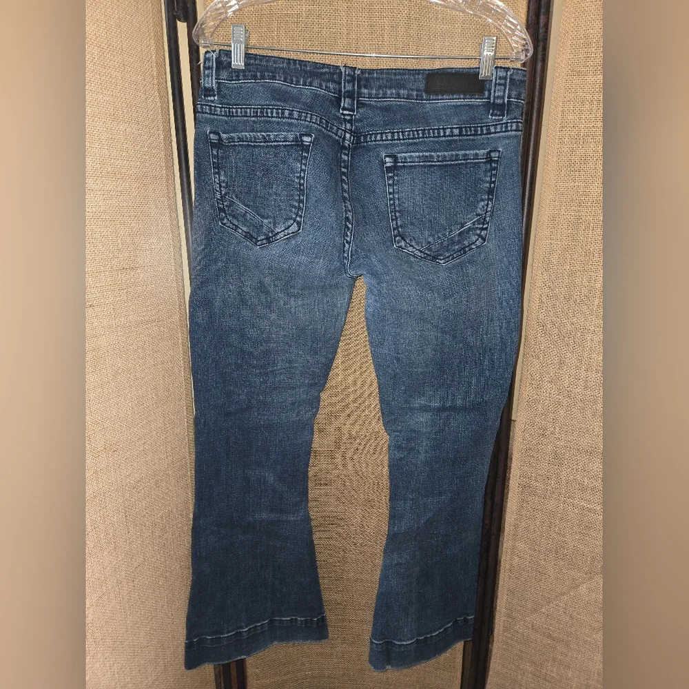 Women's Rock And Roll Cowgirl Classic Blue Women's Jeans Low Rise Size 29 x 30 - Picture 9 of 16